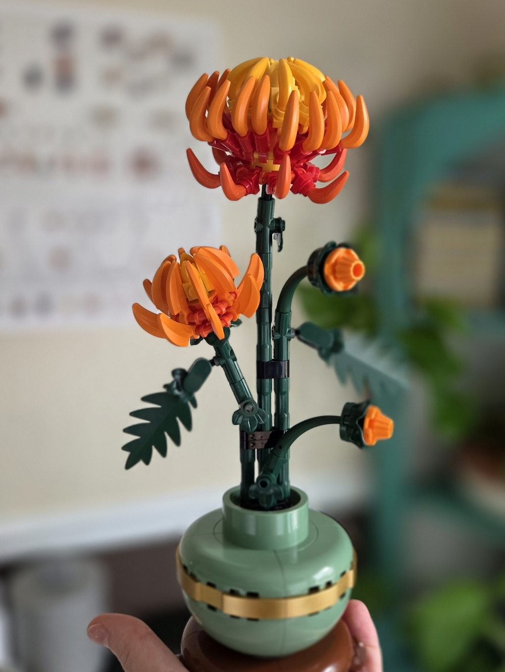 Lego Chrysanthemum